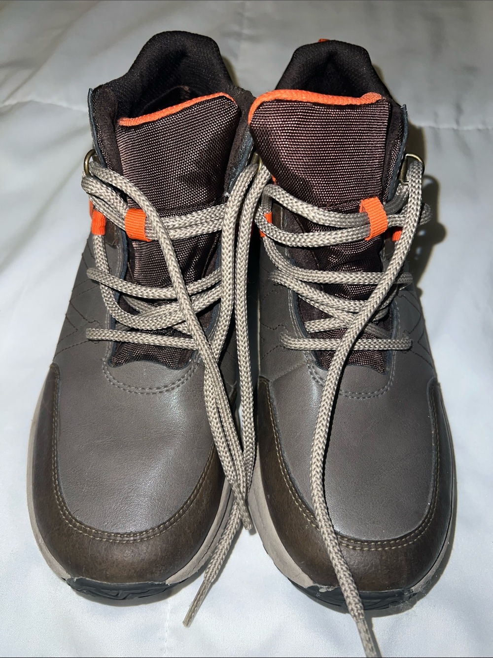 Merrell Brown and Orange Lace-Up Women's Boots